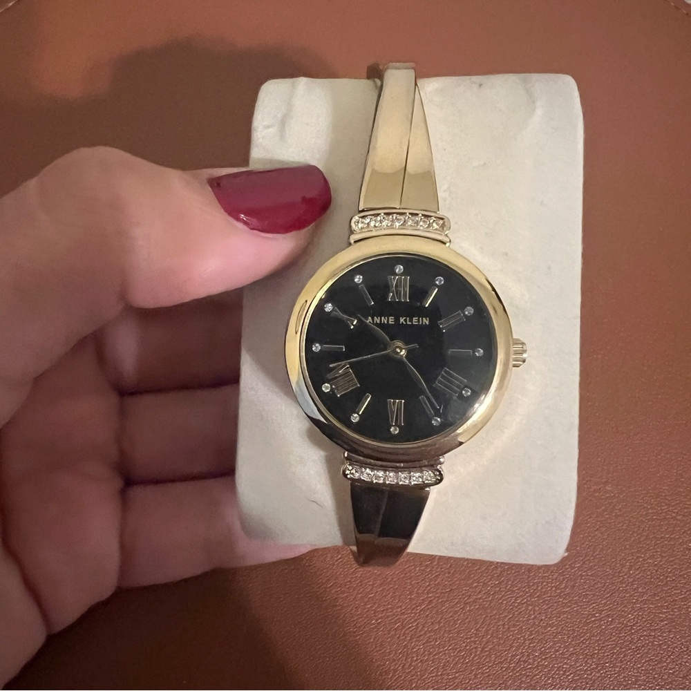 Anne Klein Gold Bracelet Watch